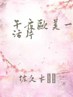 午夜欧美一级生活片