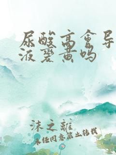 尿酸高会导致尿液变黄吗