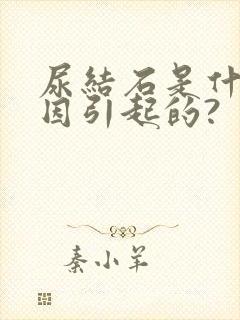 尿结石是什么原因引起的?