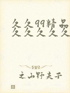 久久99精品久久久久久久久夜夜嗨