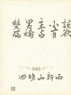 双男主小说推文病娇占有欲强攻文