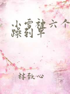 小雪被六个男人躁到早