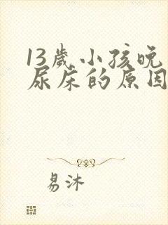 13岁小孩晚上尿床的原因