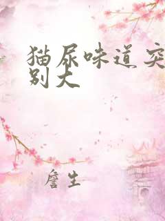 猫尿味道突然特别大