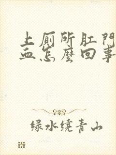 上厕所肛门会有血怎么回事