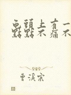 龟头上有一个红点点不痛不痒