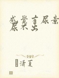 感觉有尿意但是尿不出