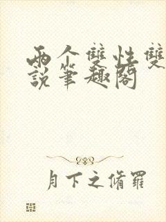 两个双性双男小说笔趣阁