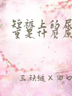 短裤上的尿味很重是什么原因