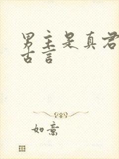 男主是真君子的古言