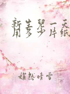 新生儿一天大概用多少片纸尿裤