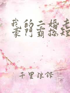 我的二婚老公是豪门霸总短剧