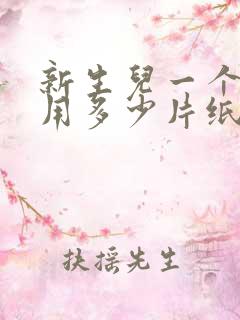 新生儿一个月要用多少片纸尿裤