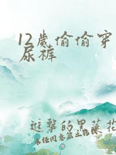 12岁偷偷穿纸尿裤