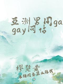 亚洲男同gay gay网站