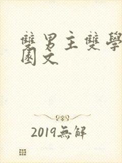 双男主双学霸校园文