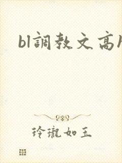 bl调教文高h