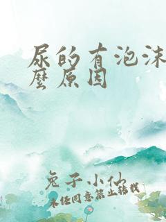 尿的有泡沫是什么原因