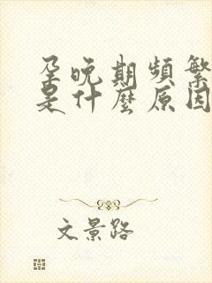 孕晚期频繁漏尿是什么原因