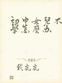 初中女儿不去上学怎么办