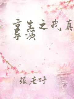 重生之我真是大导演