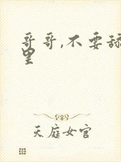 哥哥,不要舔那里