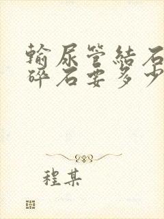 输尿管结石体外碎石要多少钱