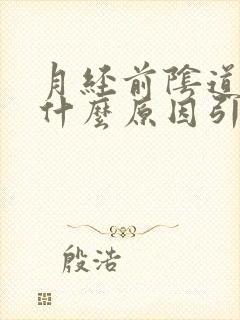 月经前阴道痒是什么原因引起的