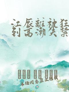 江厌离被狂c躁到高潮失禁小说