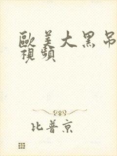 欧美大黑吊激情视频