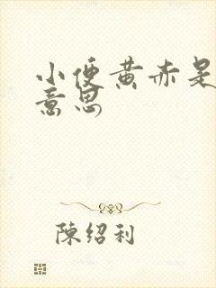 小便黄赤是什么意思