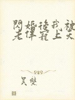 闪婚后我被豪门老伴宠上天