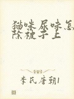 猫咪尿味怎么去除被子上