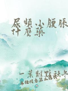 尿频小腹胀痛吃什么药