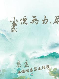 小便无力,尿不尽