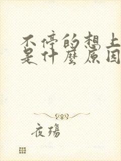 不停的想上厕所是什么原因