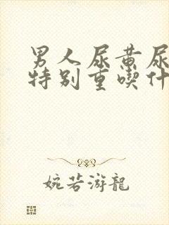 男人尿黄尿骚味特别重吃什么药