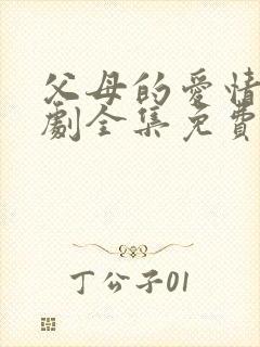 父母的爱情电视剧全集免费观看