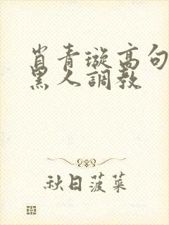 肖青璇高句丽被黑人调教