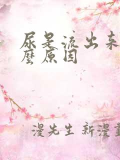 尿是流出来是什么原因