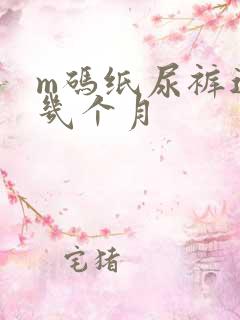 m码纸尿裤适合几个月