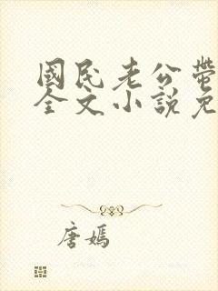 国民老公带回家全文小说免费阅读