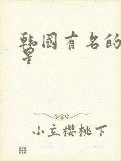 韩国有名的女明星