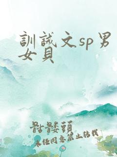 训诫文sp男主女贝