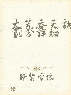 大荒吞天诀境界划分详细