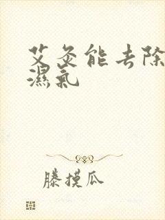 艾灸能去除体内湿气