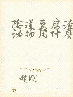 阴道豆腐渣状分泌物用什么药