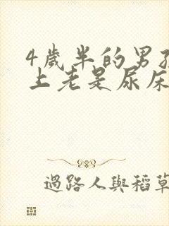 4岁半的男孩晚上老是尿床是什么原因