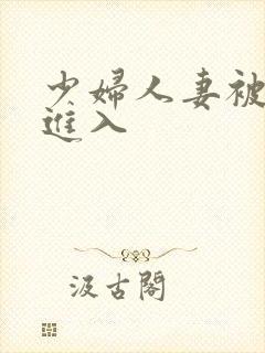 少妇人妻被猛烈进入