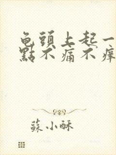 龟头上起一个红点不痛不痒